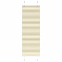  plisségardin krem 45x150 cm Stoff Bredde 44,4 Polyester