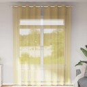  Voilegardiner med grommets 2 stk gul 8721158551511