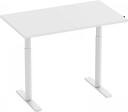 Maxmount Skrivebord Hev Og Senkbart 1200x700mm Sveiv - Hvit