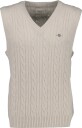 Gant | Lambswool Cable Vest | L