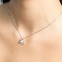 Lily and Rose Elise Necklace Ivory pearl silver