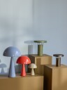 Hübsch Bordlampe Mush Tall Ice Blue