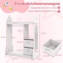 Barnegarderobe med speil – Rocket Design 107 cm