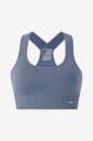 Aim'n Sports bh Black High Support Ribbed Bra Blå