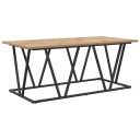 Kaffebord Artisan Eik 100x50x40 cm Ingeniørtre og Metall