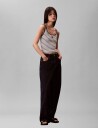 Calvin Klein Jeans Striped Monologo Scoop Nk Rib Ta Black XL