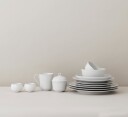 Lyngby Porcelæn Rhombe Lunsjtallerken Ø21 cm Hvit Porselen