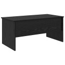 vidaXL Kaffebord Svart eik 102 x 50,5 x 46,5 cm Konstruert tre