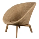 Cane line Peacock Loungestol Taupe