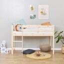 Hoppekids Halvhøy SengEco Comfort70x160cmNatur