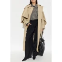 Balmain Dame Frakker Beige 2XS,