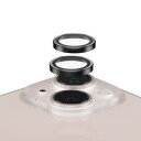 PanzerGlass Hoops Kamerabeskyttelse for iPhone 13/13 Mini - Herdet Glass - Svart