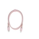 DACOTA PLATINUM USBC-LIGHTNING KABEL 1 M, ROSE GULL