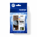 Brother LC 422 Value Pack - (Black Yellow Cyan Magenta) Ink - Blekkpatron Blå