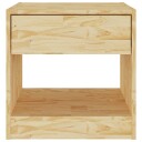 vidaXL Nattbord 40x31x40 cm heltre furu