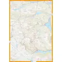 Calazo förlag Kittelfjäll, Marsfjällen & Klimpfjäll 1:50.000 OneSize, NoColour