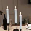 LED lysekrone med varmt hvitt lys   2 pakning