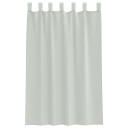  Voilegardiner med hemper 2 stk lysegrå 140x175 cm 8721158553133