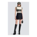 Balmain Dame Skjørt Blå L,