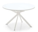 Connubia Giove spisebord D120 frosted extraclear