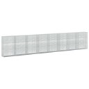 vidaXL Gabion med 3,5 mm wire og 5x2,5 cm nett 800x50x150 cm