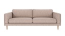 Rowico Home Braden 3 seters sofa Lys beige Alice 1 Hvitpigmentert eikben