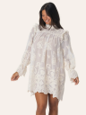 BYIC Ellinor Lace Dress Hvit L