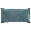 vidaXL Putetrekk 12 stk. HOUTEN Blå 40 x 80 cm Chenille stoff