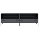  TV-benk antrasitt 135x39x43,5 cm kaldvalset stål 8721102930935