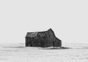 Farm Barn in Winter Plakat Plakat / 40x50cm
