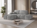 Vittario 3 seters boblete sovesofa med divan og oppbevaring venstre   Royal 04