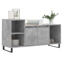 vidaXL TV-benk betonggrå 100x35x55 cm konstruert tre 8721012113671