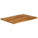  Bordplate 120x60x2,5 cm naturlig kant heltre mango 370552