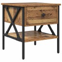  Nattbord Gamle Tre 40x42x45 cm Konstruert Tre