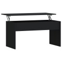 vidaXL Salongbord svart 102x50,5x52,5 cm konstruert tre