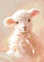 Lamb"s Gentle Glow Plakat Plakat / 100x150cm