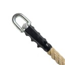 Kraftmark Klätterrep med lodline beslag 3,5m 32 mm