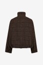 co’couture - Jakke OlvaCC Check Balloon Jacket - Brun