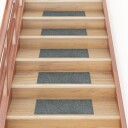 vidaXL Selvklebende trappematter 15 stk 60x25 cm grønn