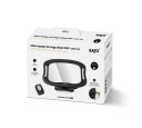 SARO Baby Maxi 360º Safety Mirror with Light Black