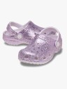 Crocs Classic Chunky Glitter Clog T   Purple   20/21