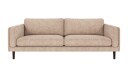 Rowico Home Braden 3 seters sofa Lys beige Anna 2 Brun eikben