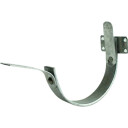 14" 1/2-rund VM/RZ-modellbrakett, galv. 25x5mm Galvanisert