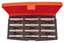 Bahco 1/2" 12-delt langpipersett 10-21 mm Håndverktøy S1612L