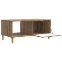  Kaffebord Artisan eik 90 x 50 x 40 cm Konstruert tre