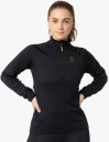 Johaug Elemental Half Zip Dame Black M