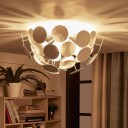 Lindby Fullkommen taklampe Kinan i hvitt