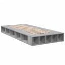  Sengeramme grå sonoma 100x200 cm konstruert tre 8721102621680