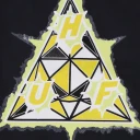 HUF, Herre, Topper, Blå, L,