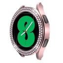 INCOVER Samsung Galaxy Watch 4 / 5 44mm Hard Plast Deksel m. Rhinestone - Rosa